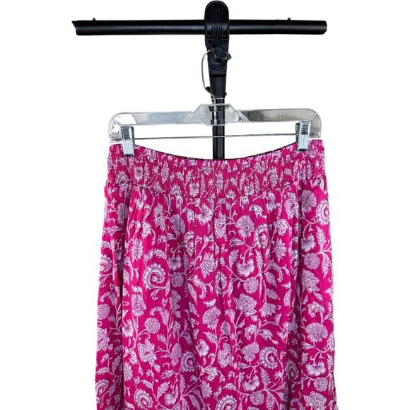 Destination 365 Floral Printed Pull On Skirt‎ Size M Pink A599168 NWOT - Picture 3 of 10